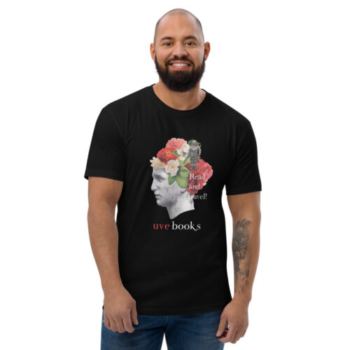 Camiseta de manga corta Sculpture Read and travel!