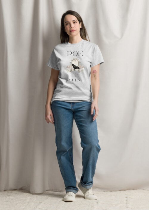 Camiseta Literaria "El Cuervo" - Inspirada en Poe - Imagen 4