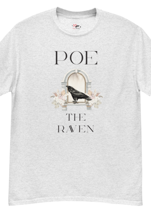 Camiseta Literaria "El Cuervo" - Inspirada en Poe - Imagen 3