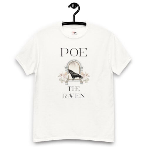 Camiseta Literaria "El Cuervo" - Inspirada en Poe