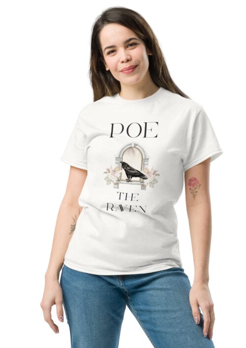 Camiseta Literaria "El Cuervo" - Inspirada en Poe - Imagen 2
