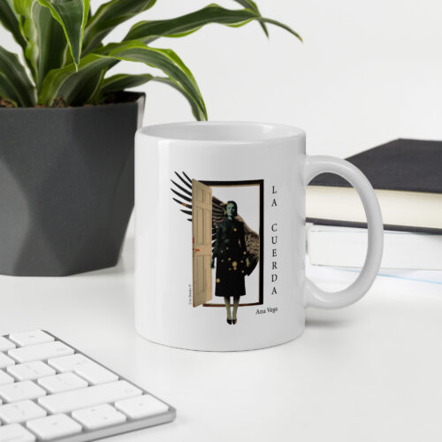 Taza inspirada en La cuerda, de Ana Vega